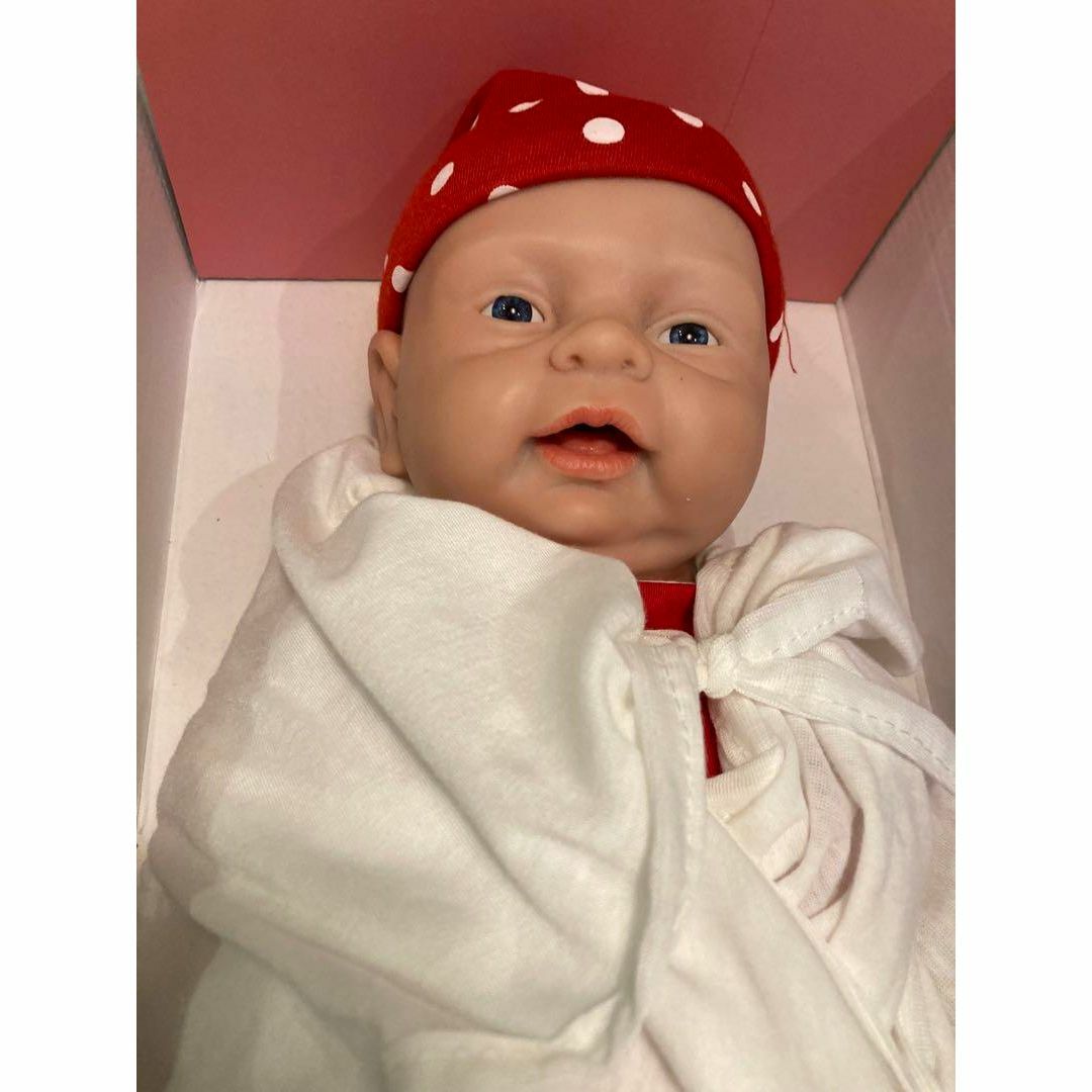 IVITA 新生児人形 フルシリコン製ベビードール リボーンベビードール