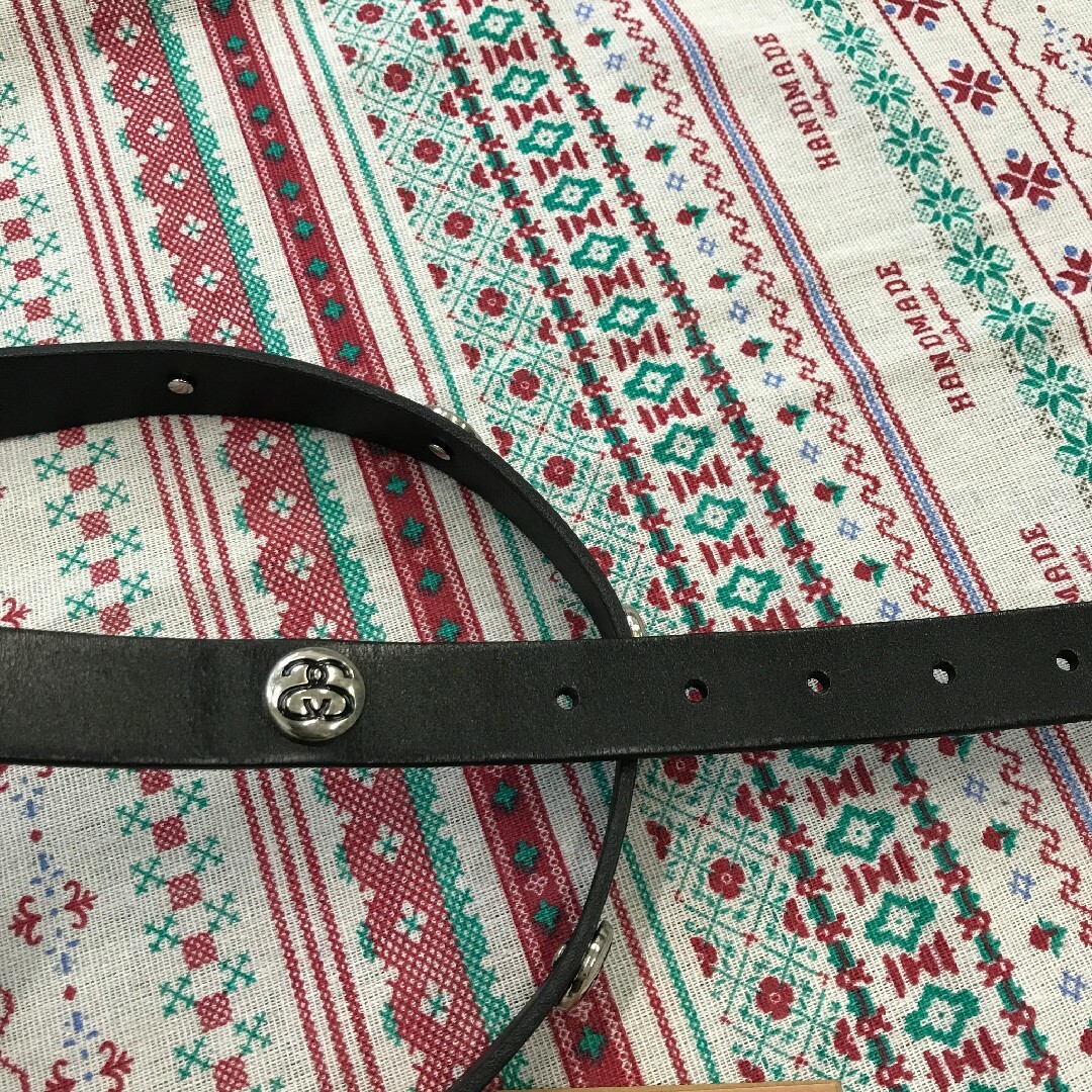 Stussy belt 23ss SS-LINK STUDDED BELT - ベルト