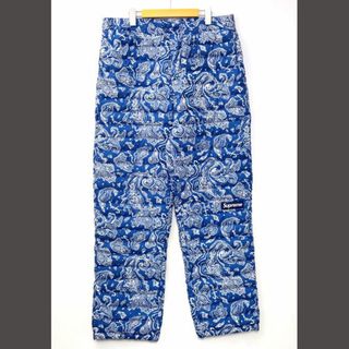 シュプリーム Supreme 2022年春夏 Pleated Trouser ポリエステルウール カジュアルスラックス パンツ【サイズ36】【メンズ】