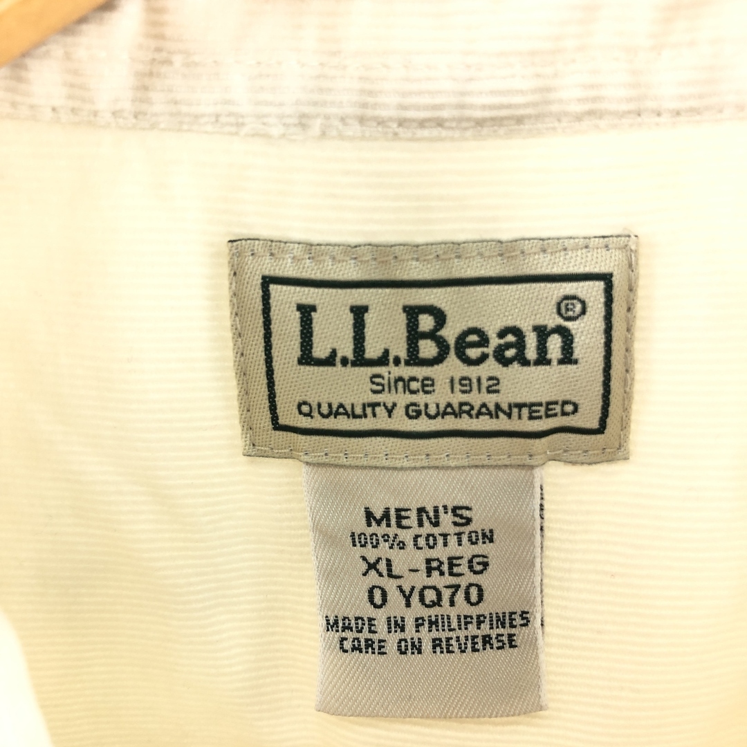 L.L.Bean(エルエルビーン)の古着 エルエルビーン L.L.Bean 長袖 コーデュロイシャツ メンズXL /eaa367602 メンズのトップス(シャツ)の商品写真