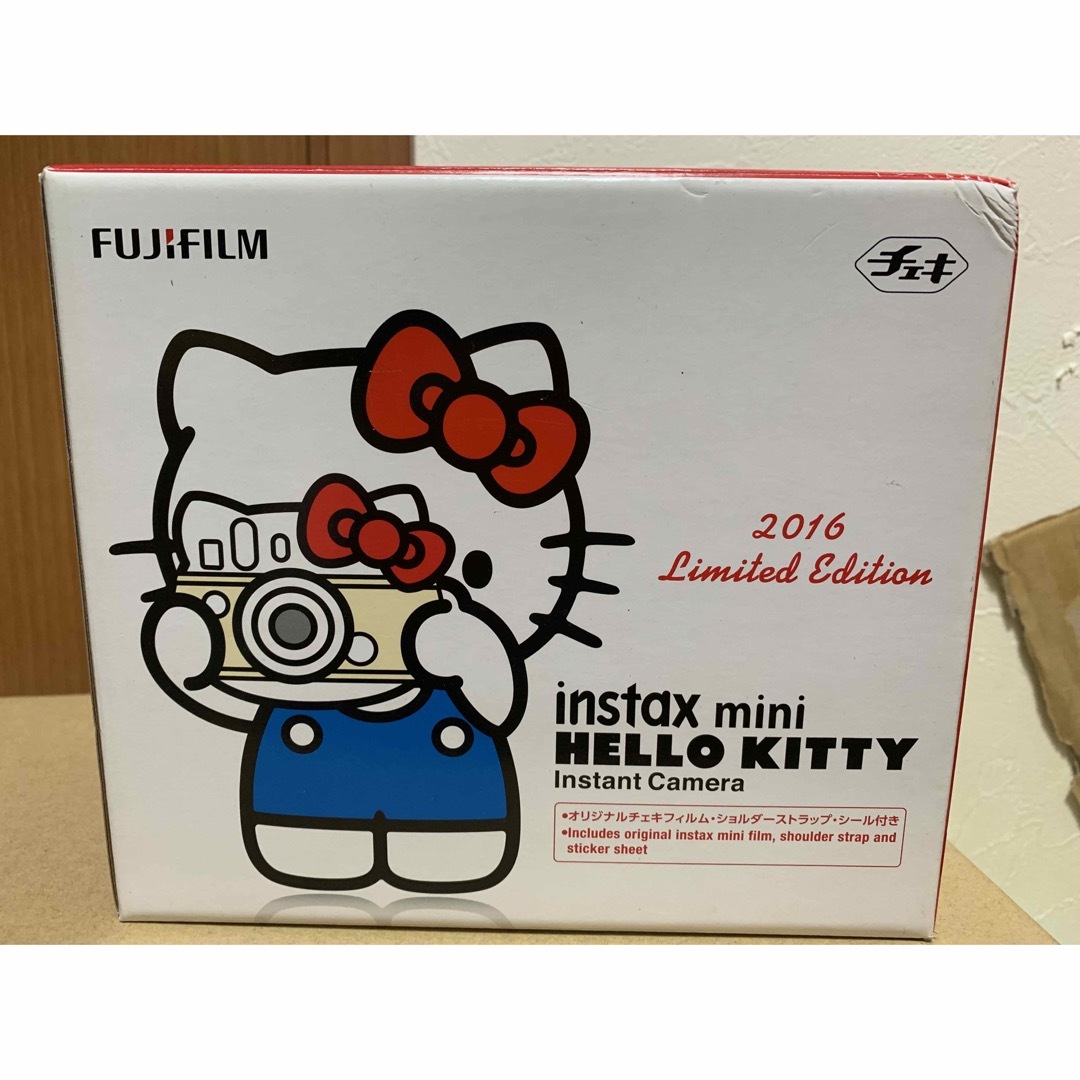 ハローキティチェキ 赤　FUJIFILM MINI 限定カラー