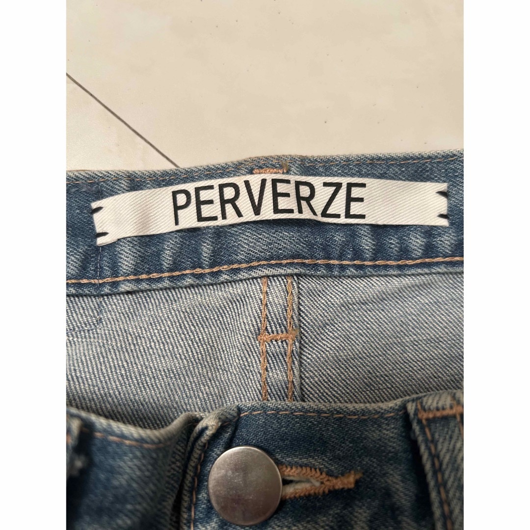 perverze パーバーズ 切りっぱなしシャツ