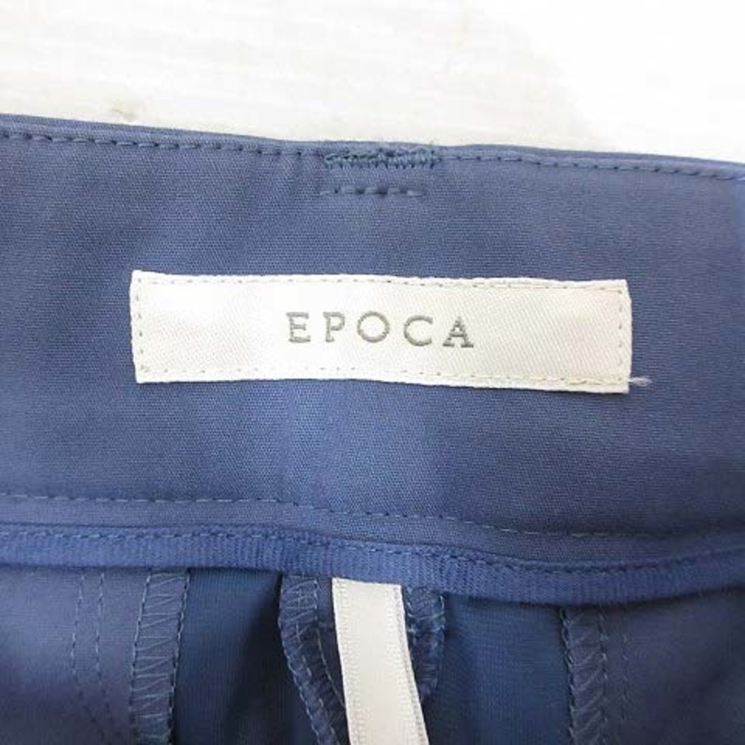 エポカ EPOCA 美品 センターシーム アンクル パンツ 36 ダークグレー
