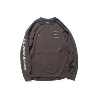 L FCRB AW L/S TEAM PRACTICE TOP BROWN