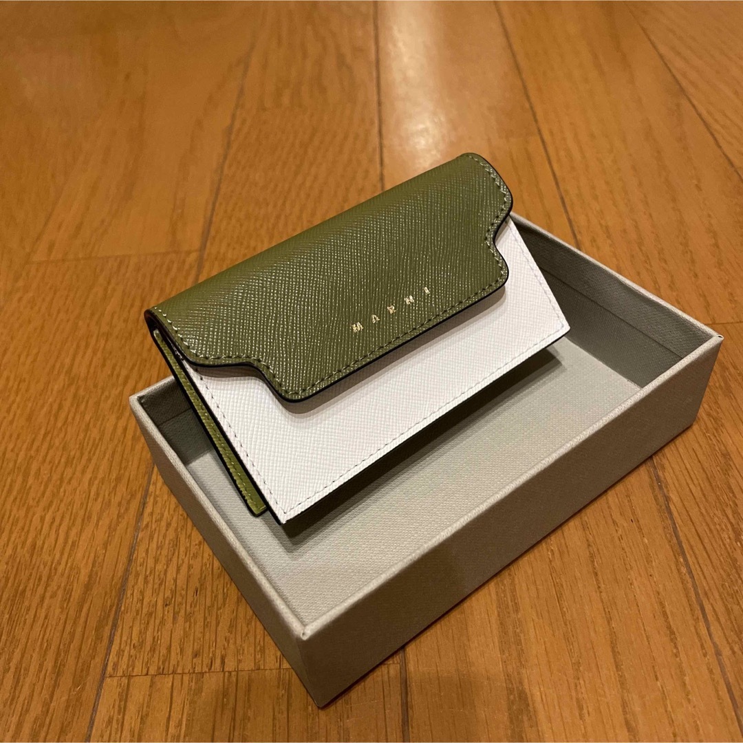 Marni - マルニ カードケース サフィアーノ カーフスキン パス ケース