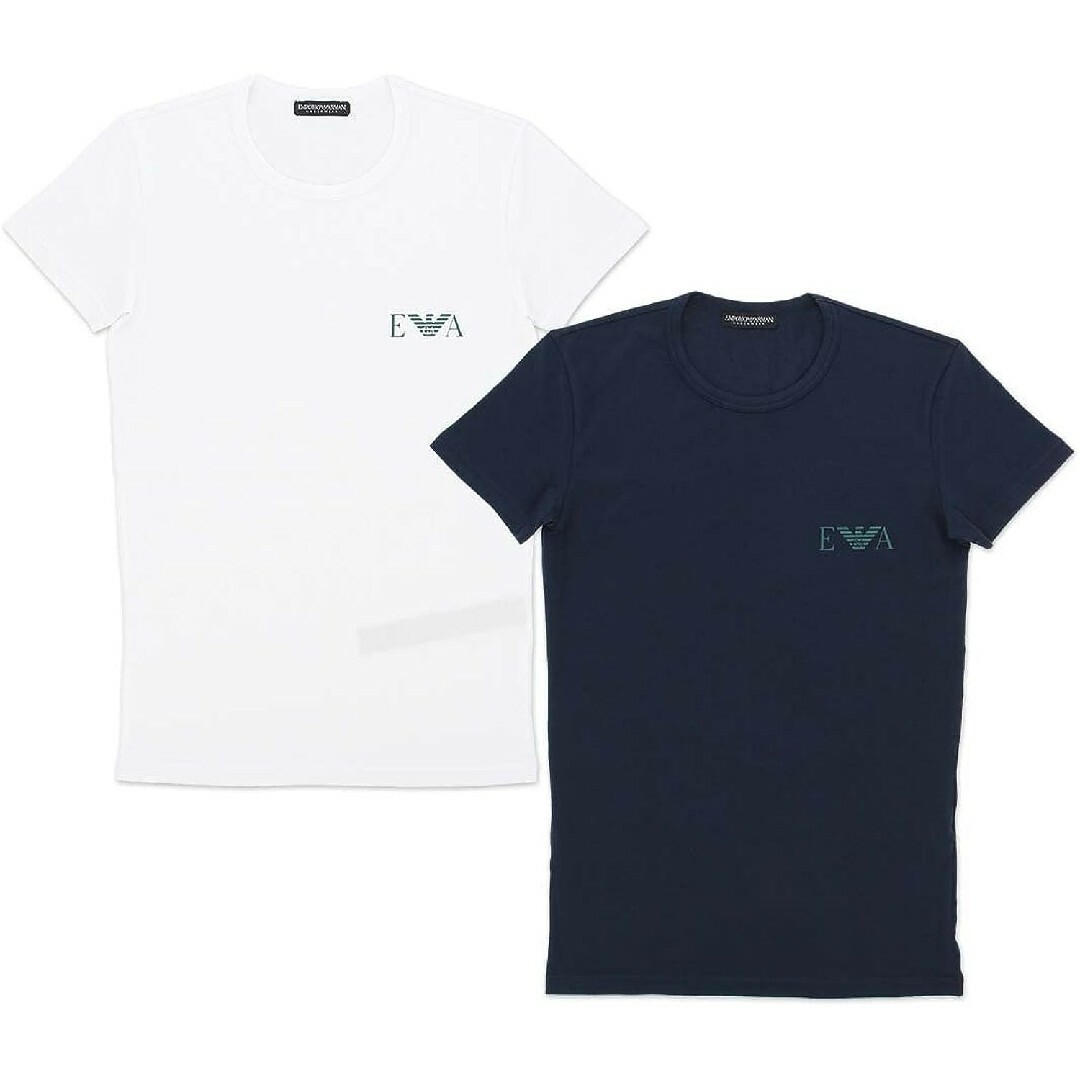 【2枚】EMPORIO ARMANI Tシャツ 54037151 LSML身幅