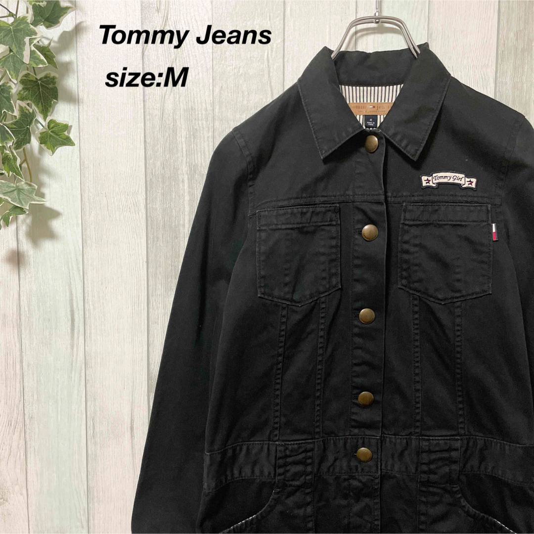 Tommy Jeans トミージーンズ　トミーガール　ミリタリージャケットM | フリマアプリ ラクマ