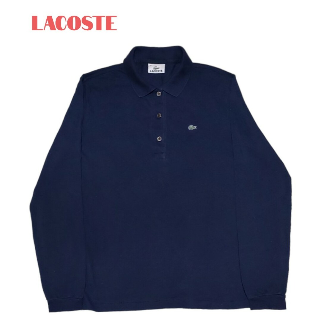 LACOSTE(ラコステ)のLACOSTE  ラコステ 長袖 ポロシャツ レディースのトップス(ポロシャツ)の商品写真