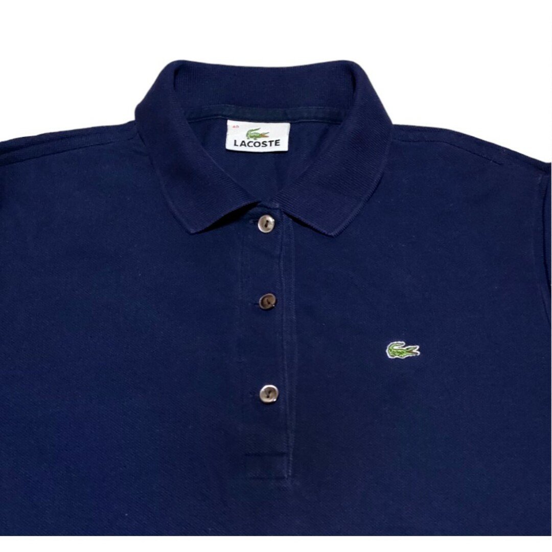 LACOSTE(ラコステ)のLACOSTE  ラコステ 長袖 ポロシャツ レディースのトップス(ポロシャツ)の商品写真