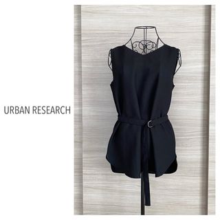 アーバンリサーチ(URBAN RESEARCH)のURBAN RESEARCH  アーバンリサーチ　リネンライク後ろ釦ブラウス(シャツ/ブラウス(半袖/袖なし))