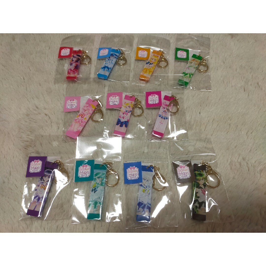 セーラームーン アクキー 新装版カバー コンプ - キャラクターグッズ