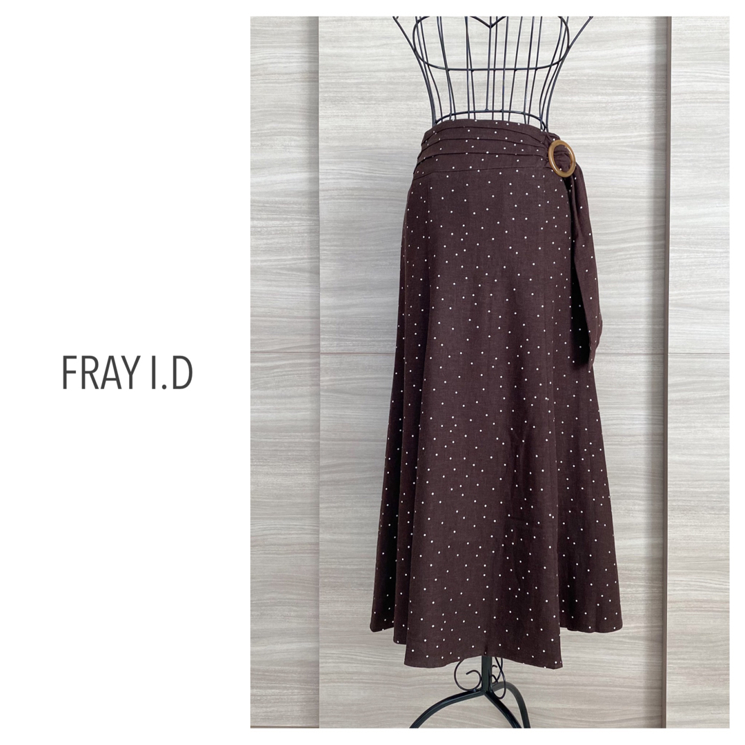 FRAY I.D フレイアイディー ラップナロー スカート