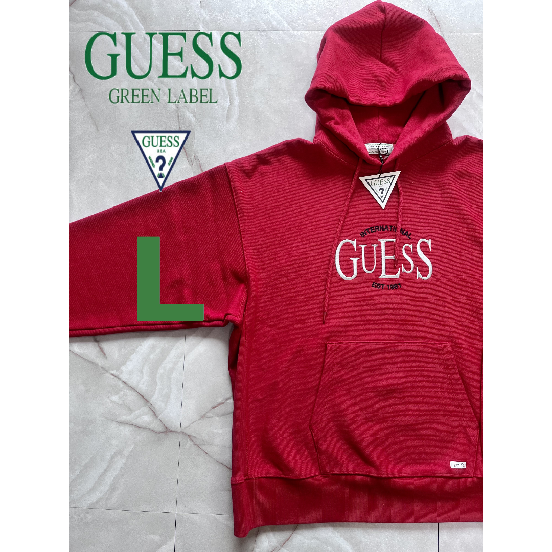 訳あり GUESS GREEN LABEL ゲス パーカー グリーンレーベル トップス