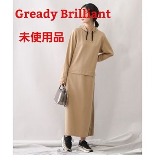 Gready Brilliant - グレディブリリアン favori 後ろプリーツ パーカー ...