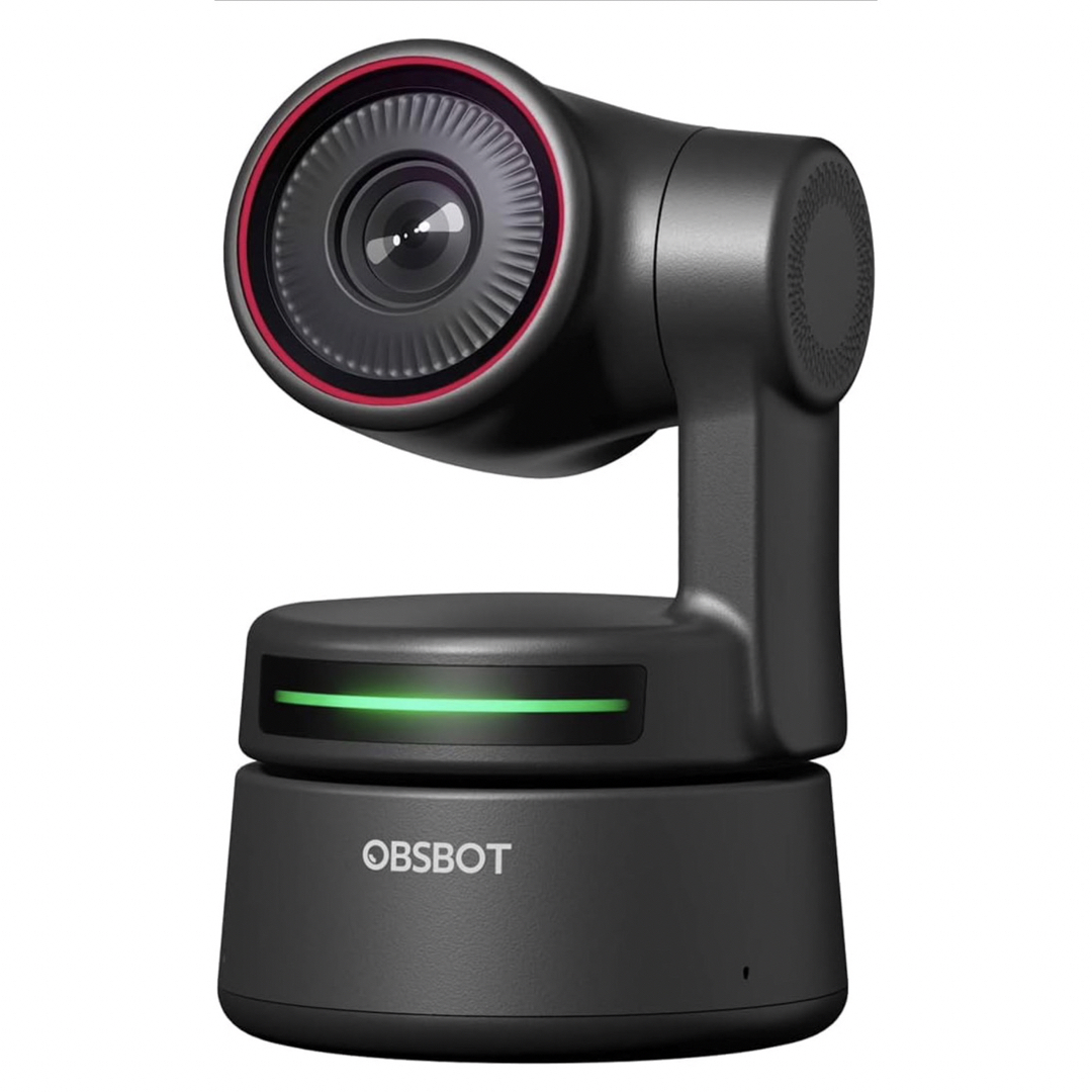 OBSBOT Tiny 4K webカメラ AI自動追跡 4KPC/タブレット