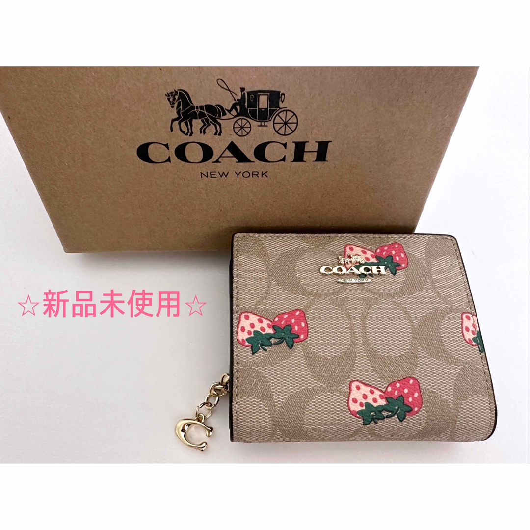 ♡COACH♡新品未使用♡2つ折り財布