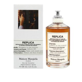 マルタンマルジェラ(Maison Martin Margiela)のマルジェラ　レプリカ　ウィスパーインザライブラリー　100ml(ユニセックス)