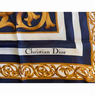 【美品・正規品保証】クリスチャンディオール Dior スカーフ ビンテージ