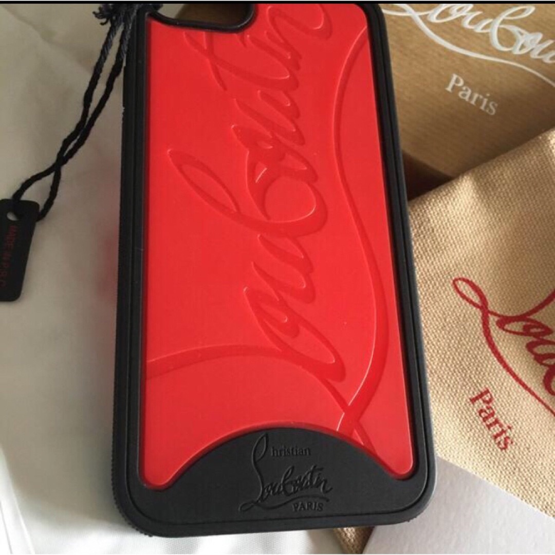 Christian Louboutin(クリスチャンルブタン)の【★新品★正規★布袋付】クリスチャンルブタン iPhone 7/8/SE ケース スマホ/家電/カメラのスマホアクセサリー(iPhoneケース)の商品写真