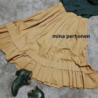 mina perhonen ミナペルホネン ティアード スカート 日本製 www ...