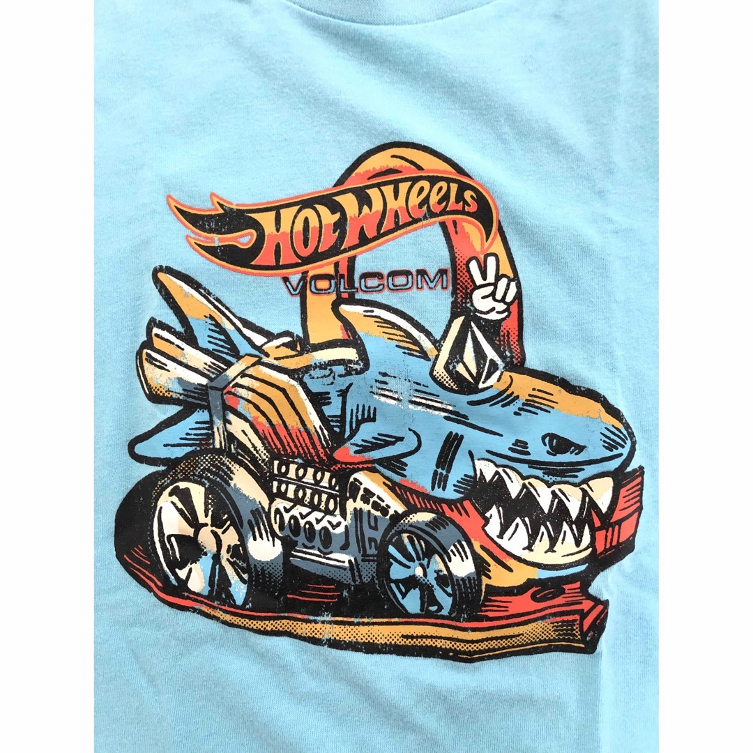 【VOLCOM×Hot wheels】キッズ Tシャツ 5M(110-120)