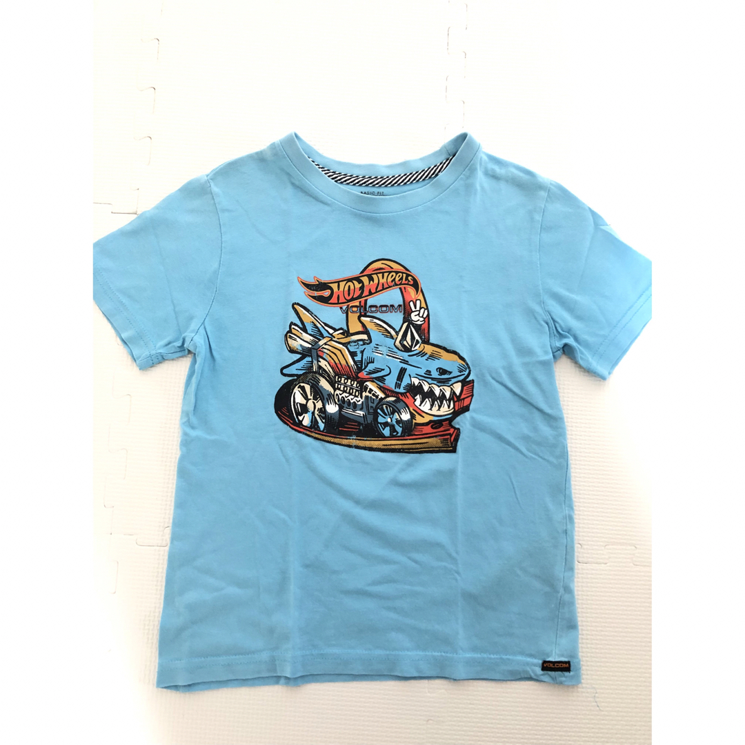 【VOLCOM×Hot wheels】キッズ Tシャツ 5M(110-120)