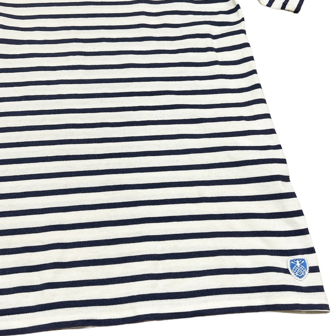 ORCIVAL(オーシバル)の【即日発送】オーシバル　ORCIVAL フランス製　サイズ4 ボーダー　Tシャツ メンズのトップス(Tシャツ/カットソー(半袖/袖なし))の商品写真