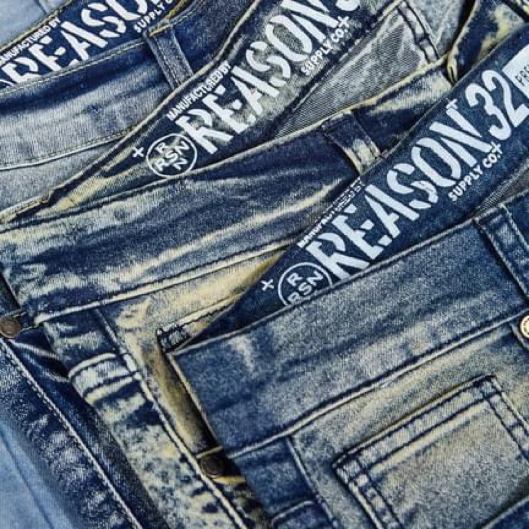 REASON - 新品 REASON CLOTHING ストレッチデニム 36インチの通販 by ...