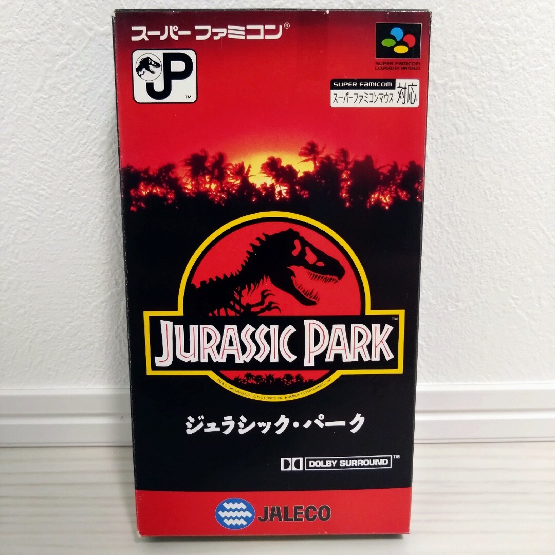 ジュラシックパーク】スーパーファミコン レア ソフト カセット