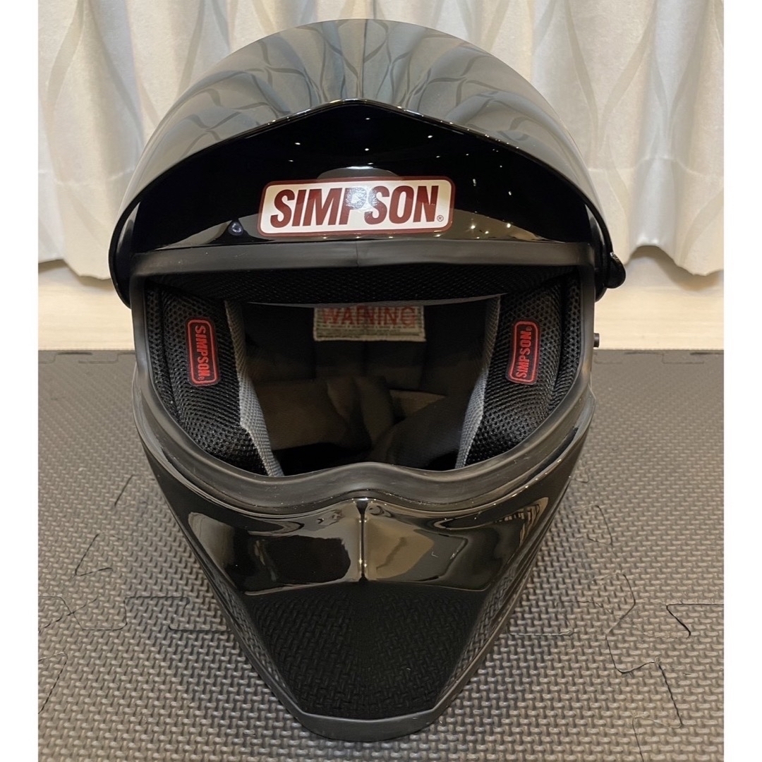 SIMPSON(シンプソン)の〜meichanさん専用〜SIMPSONシンプソンヘルメット 自動車/バイクのバイク(ヘルメット/シールド)の商品写真