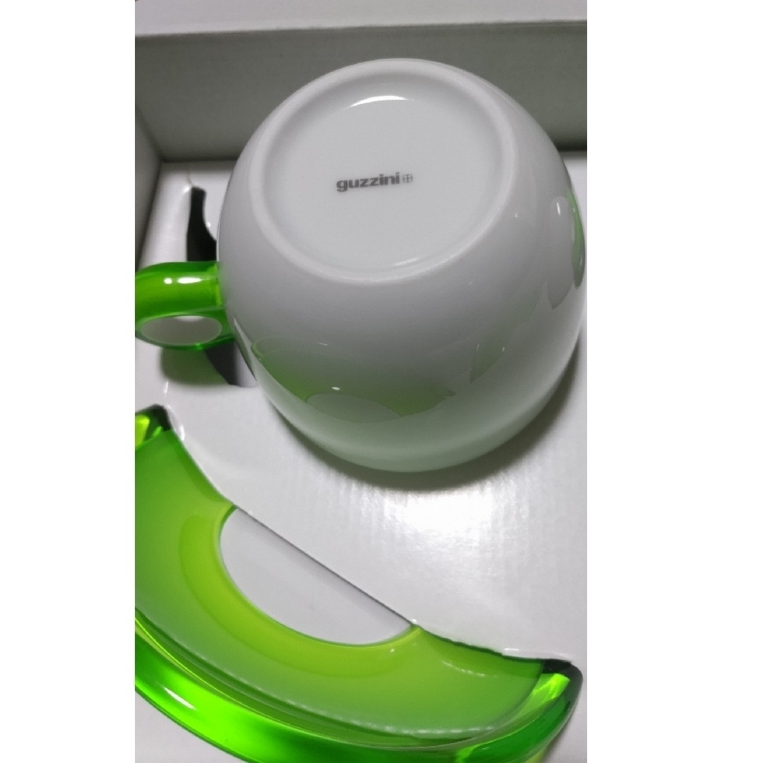 新品未使用品 guzzini モーニングカップ&ソーサー2客組#カプチーノ 新品未使用品 guzzini モーニングカップ&ソーサー2客組#カプチーノ