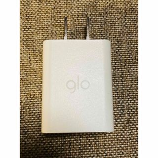 グロー(glo)の中古 グロー glo 純正品 電源アダプター USB スマホ タブレット 充電器(バッテリー/充電器)