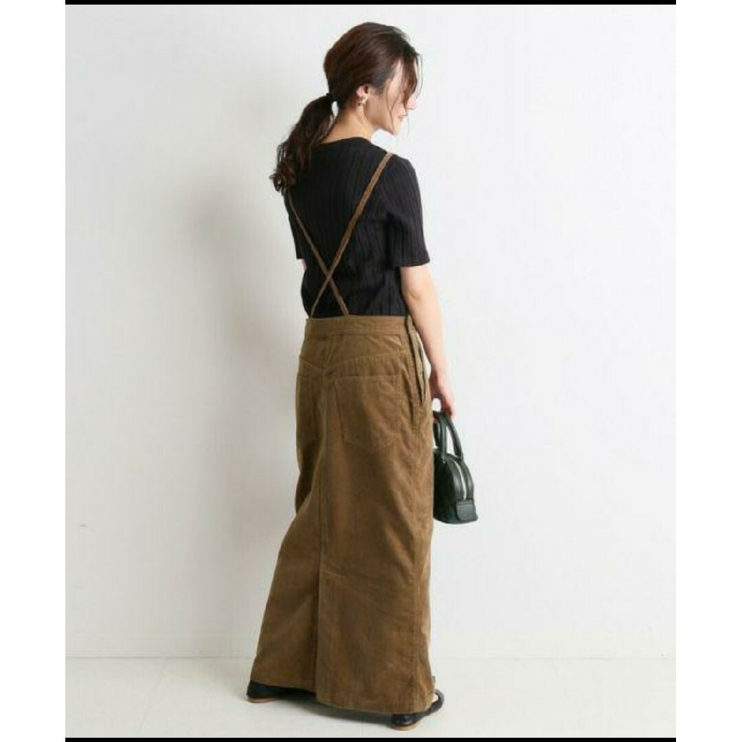 SLOBE IENA〜LE DENIM〜 コーデュロイ ジャンパースカート