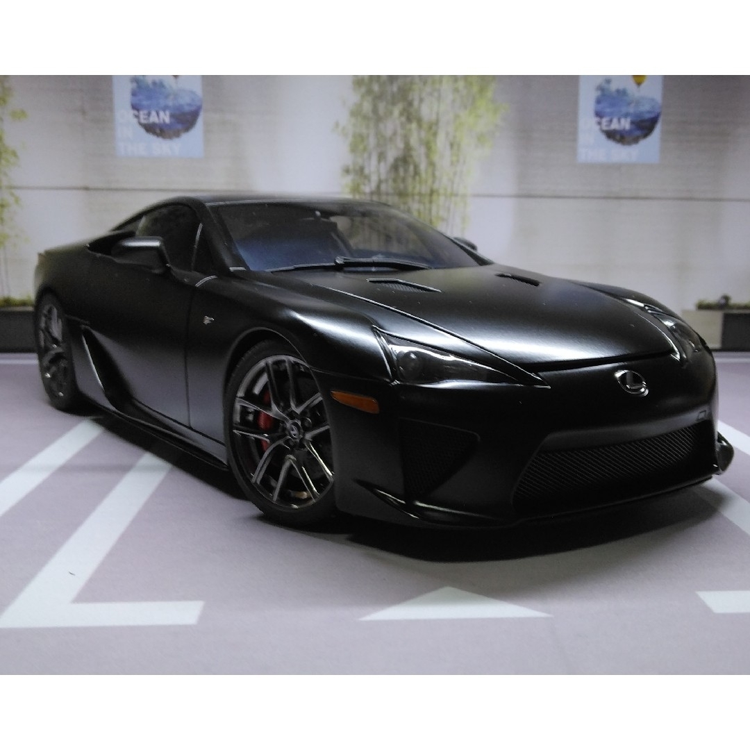 好きに 1/18 AUTOart LEXUS マットブラック LFA ミニカー - mieda-group.jp