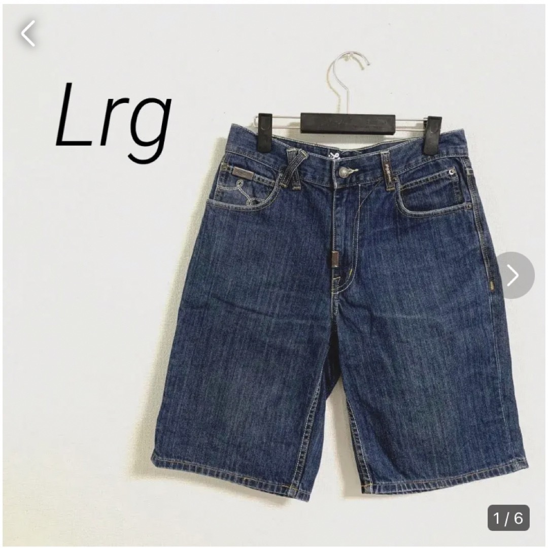 LRG(エルアールジー)のLRG　メンズ古着　デニムハーフパンツ　30 メンズのパンツ(ショートパンツ)の商品写真