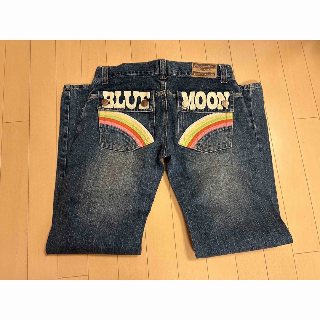 BLUE MOON BLUE(ブルームーンブルー)の【美品】ブルームーンブルー　 BLUE MOON BLUE   デニム レディースのパンツ(デニム/ジーンズ)の商品写真