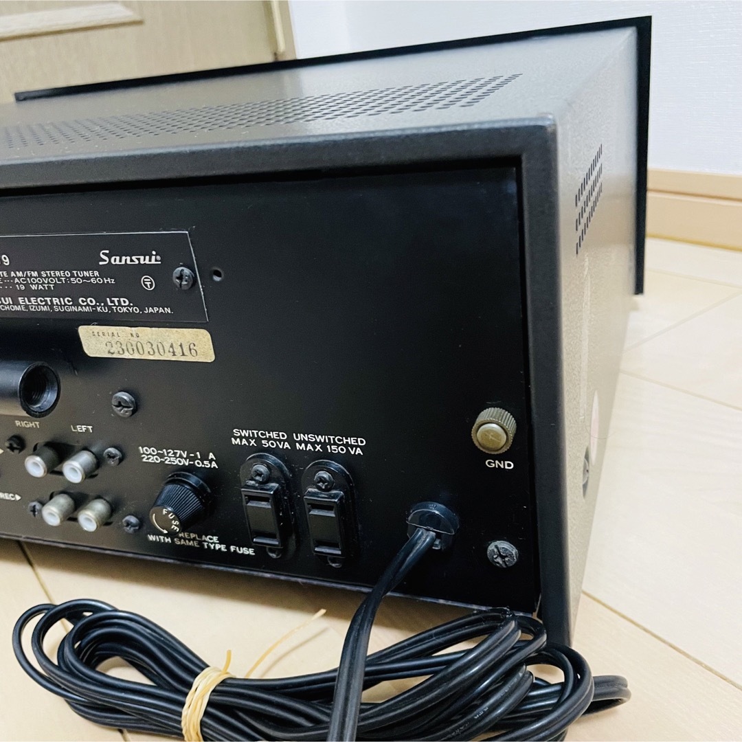 SANSUI 山水 TU-999 AM FMチューナー レトロ | techbud.ro