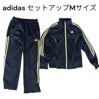 アディダス(adidas)のブラックゴールド　adidasセットアップ(ジャージ)