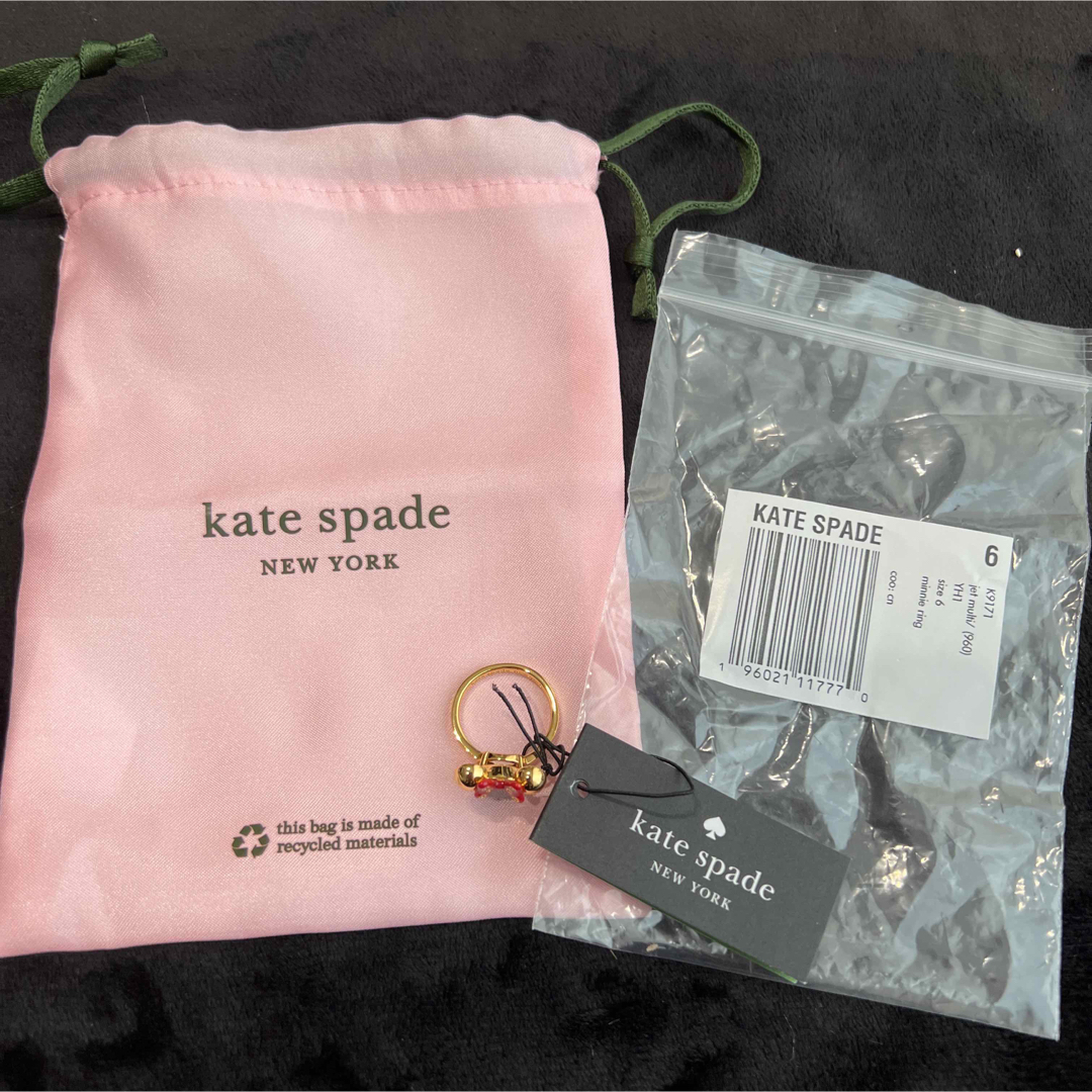 新品 kate spade ケイトスペード  ディズニー ミニー 指輪 リング