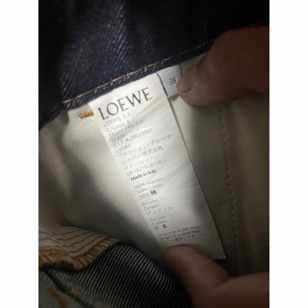 LOEWE(ロエベ)の美品　Loewe フィッシャーマンデニム メンズのパンツ(デニム/ジーンズ)の商品写真