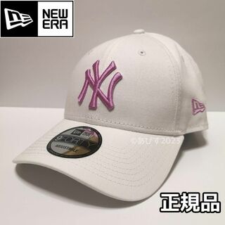 【海外限定】ニューエラ NY ヤンキース ホワイト × ピンク 白 正規品