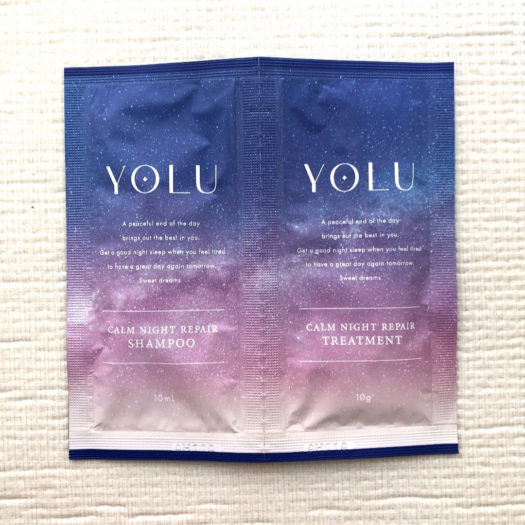 YUL(ヨル)のヨル YOLU カームナイト リペア シャンプー トリートメント セット コスメ/美容のヘアケア/スタイリング(シャンプー/コンディショナーセット)の商品写真