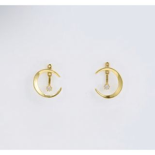 クレイミー(Crayme,)のcray me, crescent moon pierce(ピアス)
