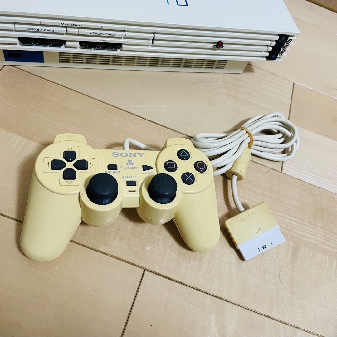 PlayStation2 SCPH-55000 ＧＴとコントローラ4個セット