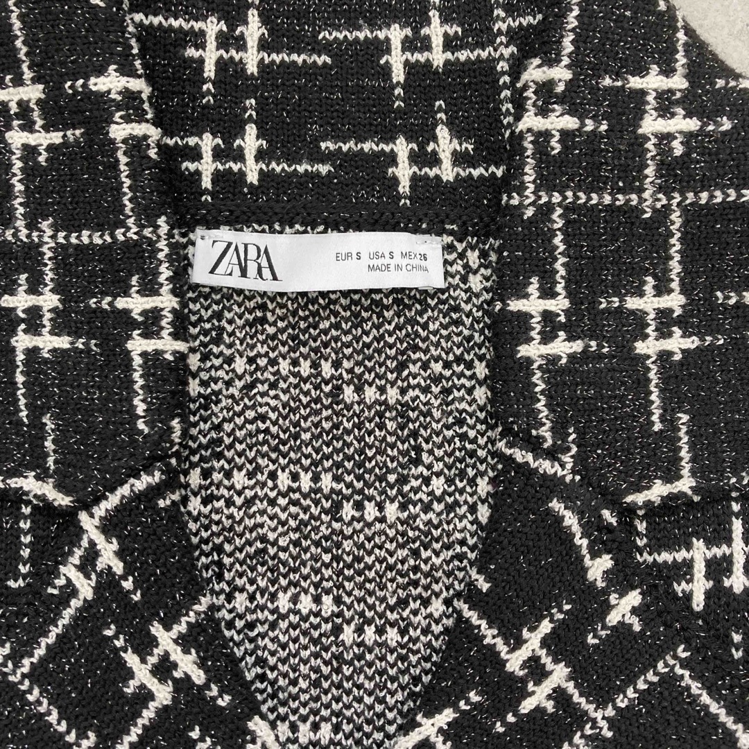 ZARA(ザラ)のZARA、ザラ、ライトアウター、ニットアウター レディースのトップス(ニット/セーター)の商品写真