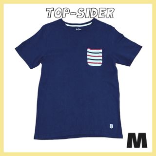 【即日発送】TOP-SIDER トップサイダー　Tシャツ　ポケット　ボーダー(Tシャツ/カットソー(半袖/袖なし))