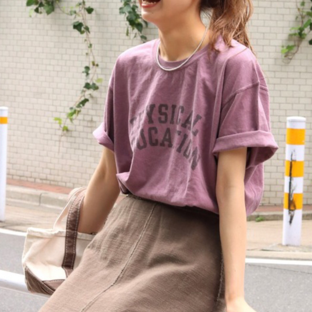 JOURNAL STANDARD relume(ジャーナルスタンダードレリューム)の【MASON/メイソン】ショートスリーブTシャツ【パープル】他 レディースのトップス(Tシャツ(半袖/袖なし))の商品写真