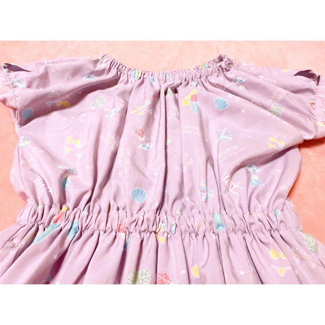 JENNI love(ジェニィラブ)のJENNI love ワンピース、Tシャツセット キッズ/ベビー/マタニティのキッズ服女の子用(90cm~)(ワンピース)の商品写真