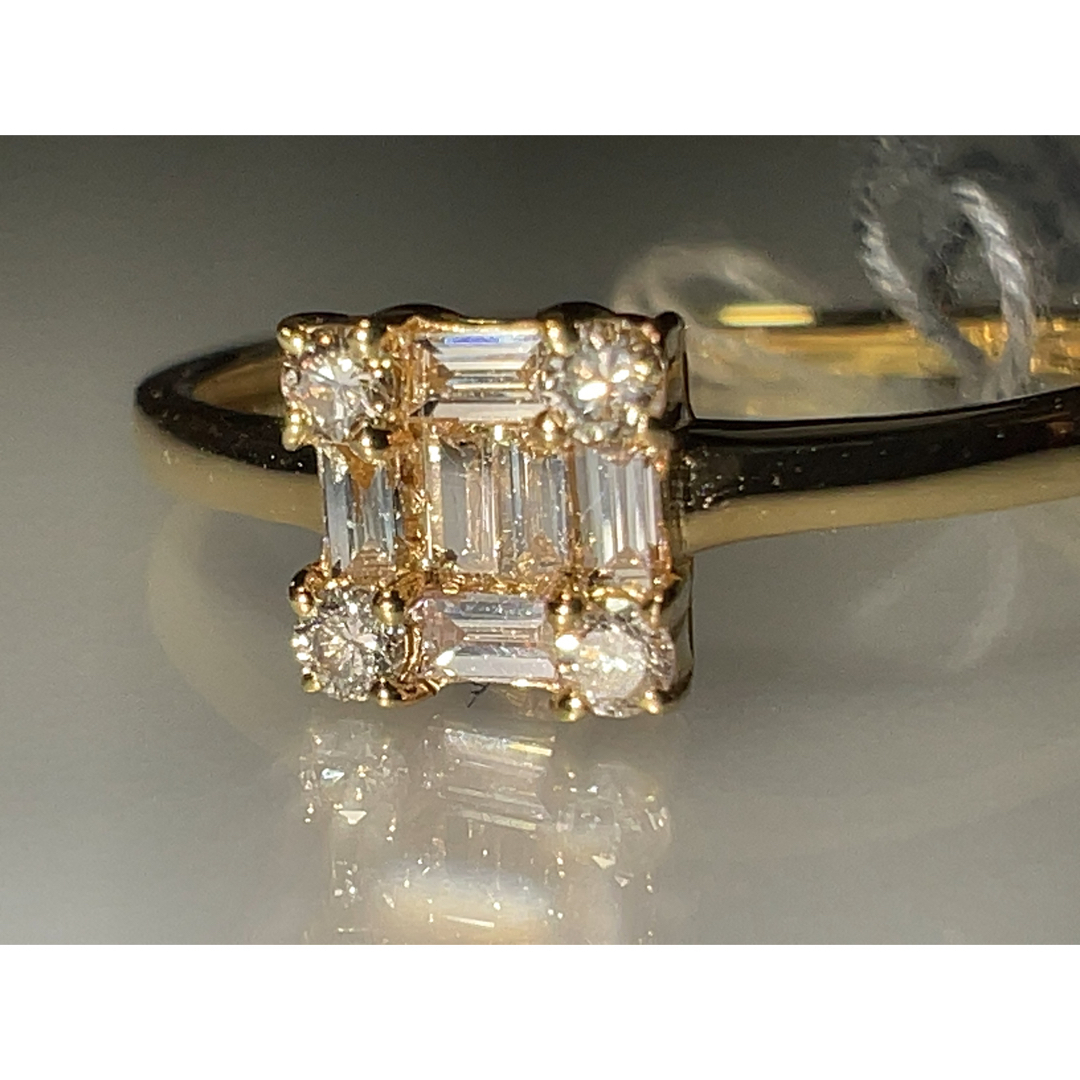 「特別価格」K18ダイヤモンドリング　0.15ct