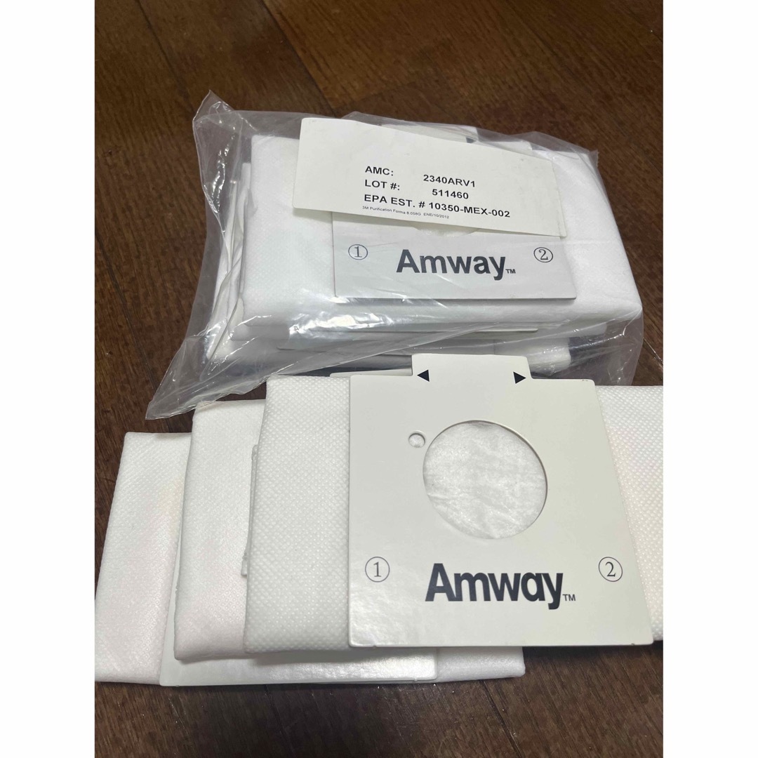 Amway(アムウェイ)のアムウェイ掃除機交換用フィルターバッグ　6枚セット スマホ/家電/カメラの生活家電(掃除機)の商品写真